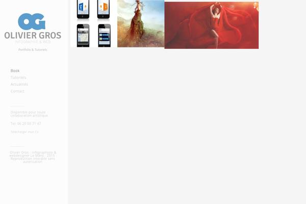 oliviergros.com site used Nikka_v.1.1.0