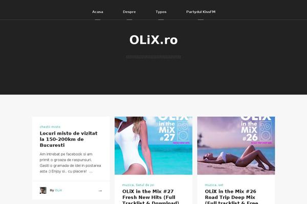 Kreate theme site design template sample