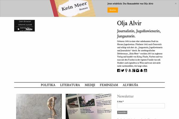 Site using Kebo Twitter Feed plugin