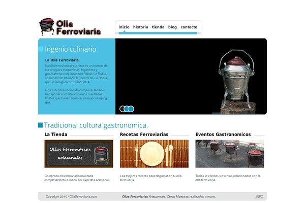 ollaferroviaria.com site used Octofirst