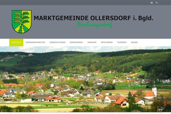 Benevolence theme site design template sample