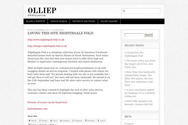 Diginews theme site design template sample