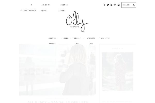 Simplemag theme site design template sample