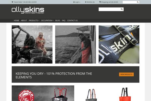 GoodStore theme site design template sample