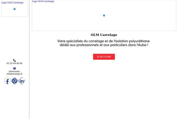 olm-carrelage.com site used Olm