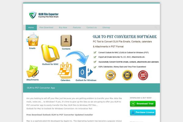 Discovery theme site design template sample