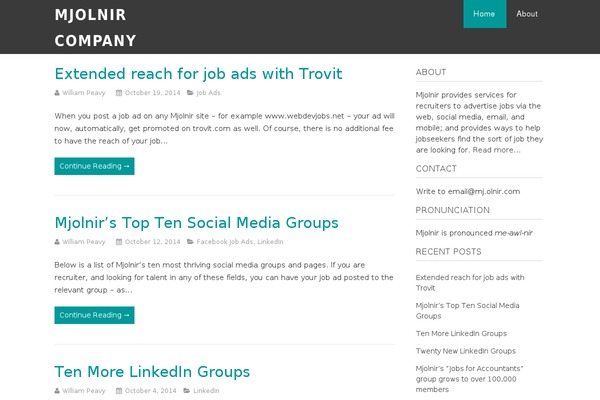 Elmax theme site design template sample