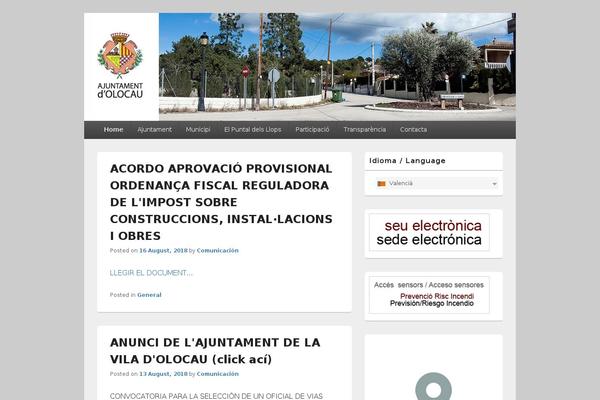 Site using Knews Multilingual Newsletters plugin