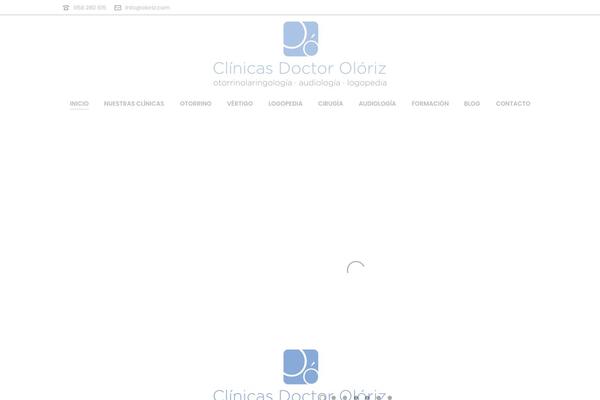 Jupiter Child theme site design template sample