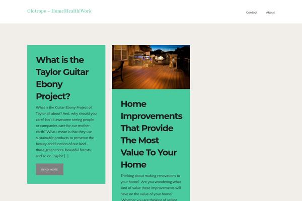The-core-parent theme site design template sample