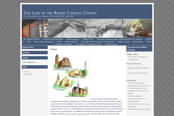 Ad-clerum-2 theme site design template sample