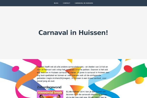 Satu theme site design template sample