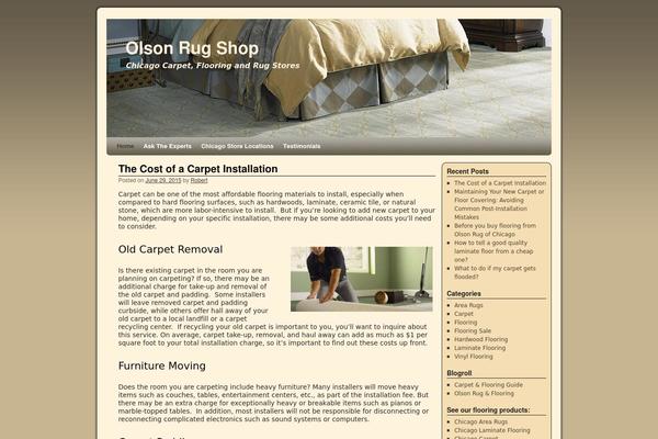 Weaver theme site design template sample