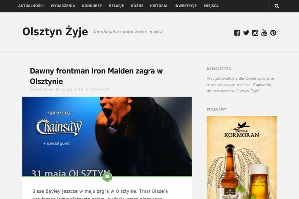 Anew theme site design template sample