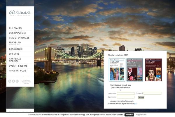 Flashlight theme site design template sample