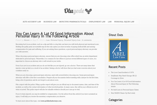 SimplePress theme site design template sample
