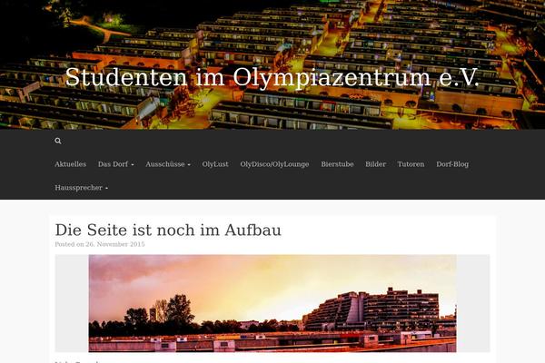 Coeur theme site design template sample