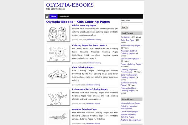 Fasthink theme site design template sample