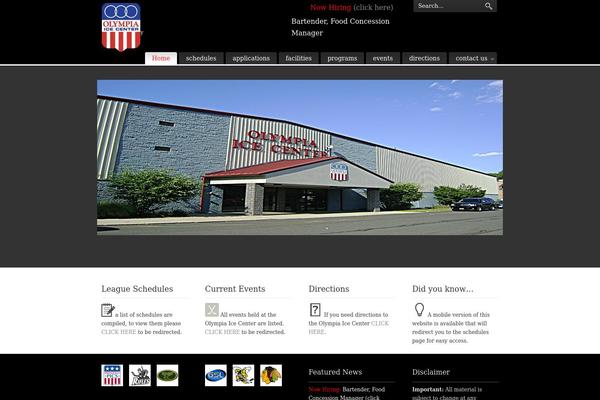 PureVISION theme site design template sample