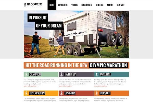 Sirens theme site design template sample