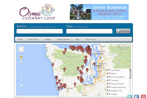 olympicculinaryloop.com site used Wplocalplaces