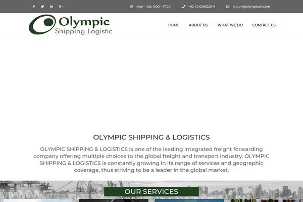 Constructo theme site design template sample