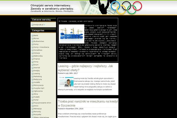 Talian-10 theme site design template sample