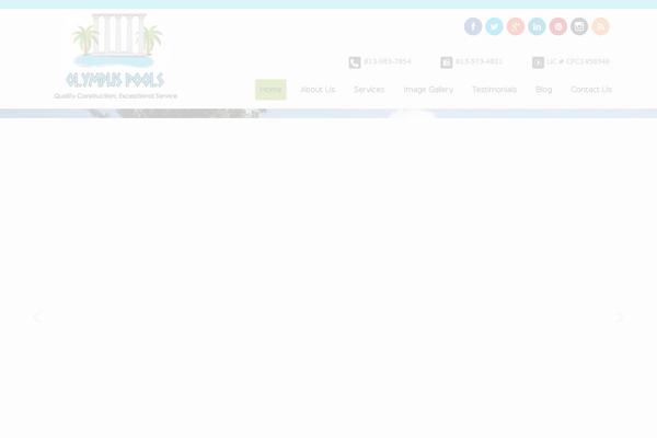 olympuspoolsfl.com site used Olympuspools