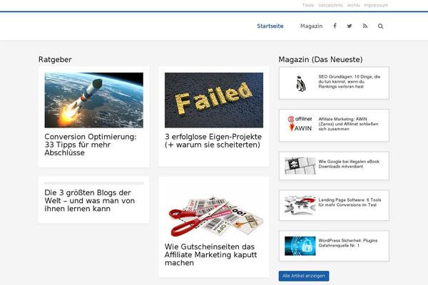Site using Thirstyaffiliates plugin