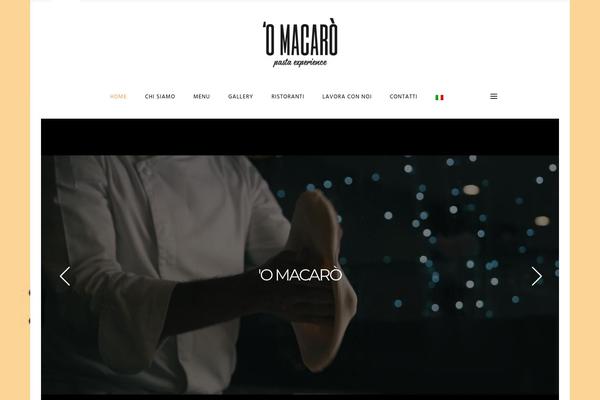 Savory theme site design template sample