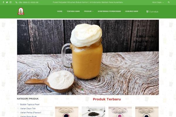 WP-Grosir theme site design template sample