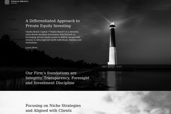 Impreza Child theme site design template sample