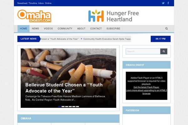 omahadigest.com site used Goodnews 5.5