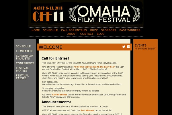 omahafilmfestival.org site used Omahafilmfestival