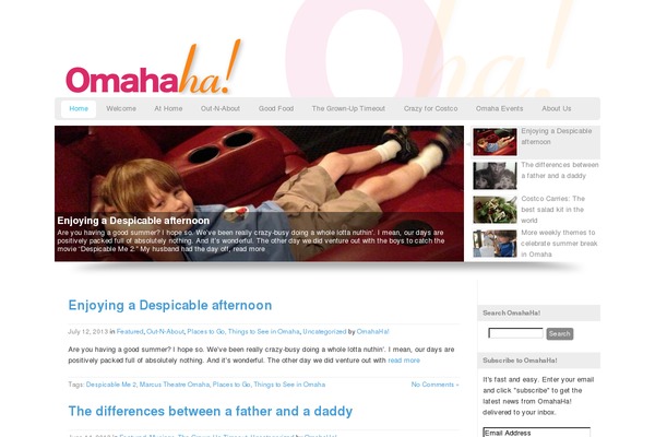 Custom Community theme site design template sample