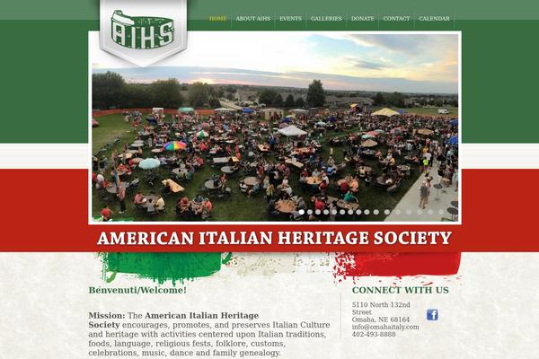 Heritage theme site design template sample