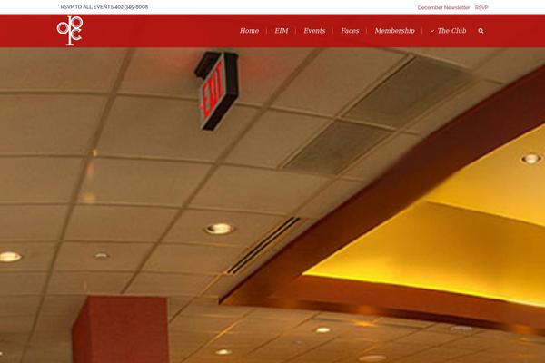Nouveau theme site design template sample