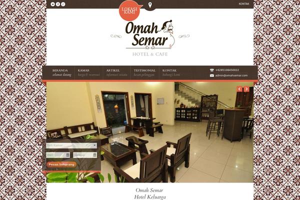 Nice Hotel theme site design template sample