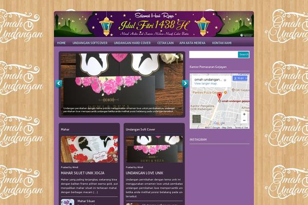 Canyon theme site design template sample