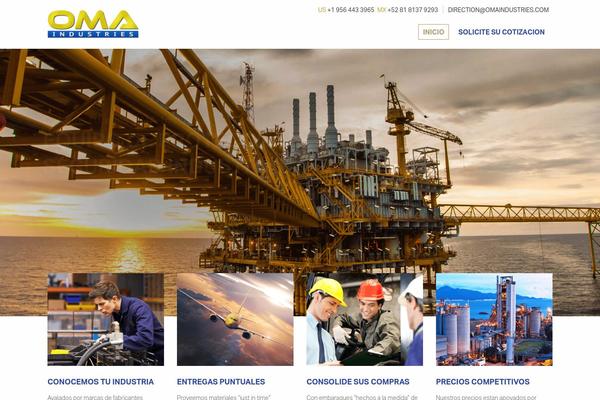 Makalu theme site design template sample