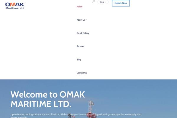 Site using Ova-portfolio plugin