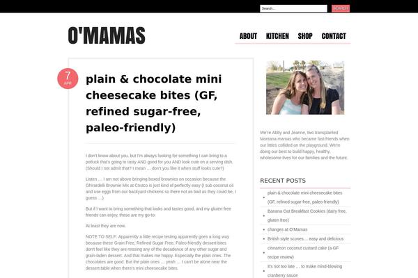 Bueno theme site design template sample