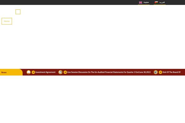 Site using T4B News Ticker plugin
