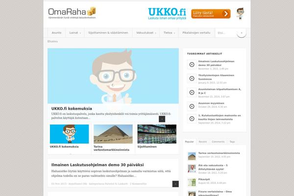 Shoutbox theme site design template sample