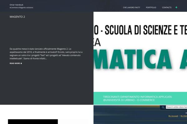 Start Point theme site design template sample