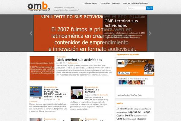 Omb theme site design template sample