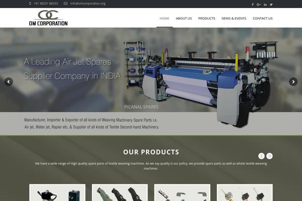 Realfactory theme site design template sample