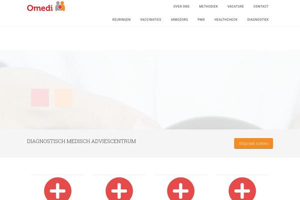 omedi.nl site used Minimum Pro