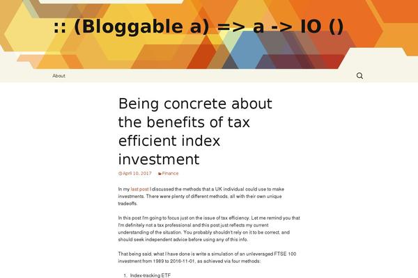 Site using Better WordPress Syntax Highlighter plugin