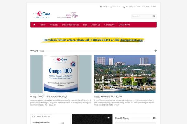 Aqua theme site design template sample